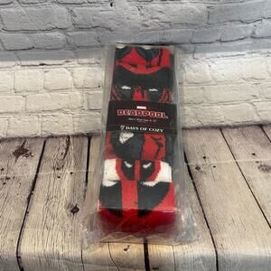 Marvel Deadpool 7 Days of Socks Men’s Sock Set